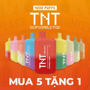 TNT Disposable Pod 4000 Puffs