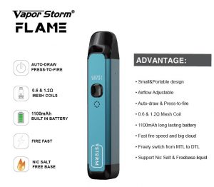 Flame Pod Kit by Vapor Storm