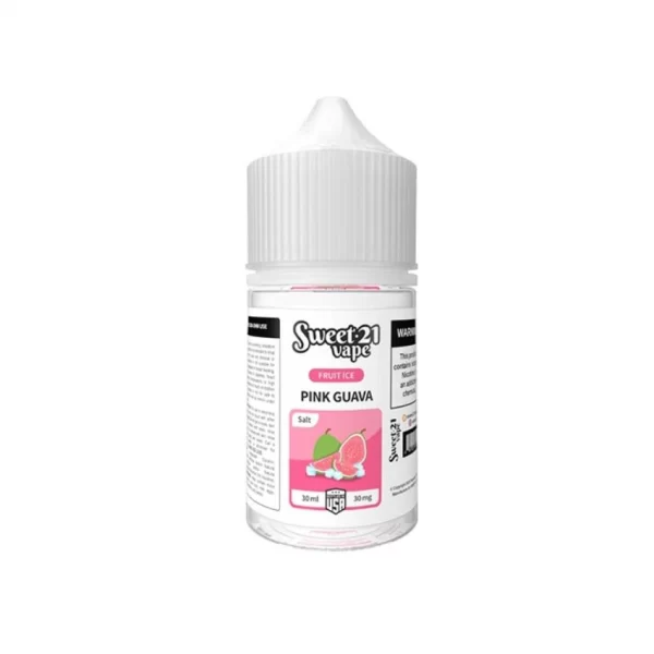 Sweet 21 Vape Pink Guava Salt-nicotine Fruit Ice