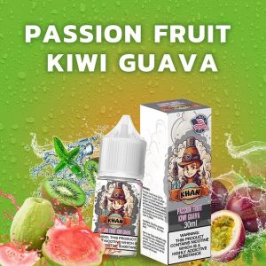 Passion Fruit Kiwi Guava Salt-Nic by Khan The Vape