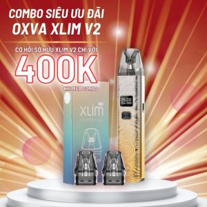 Combo Xlim V2 Anniversary Edition + Pack Pod Thay Thế