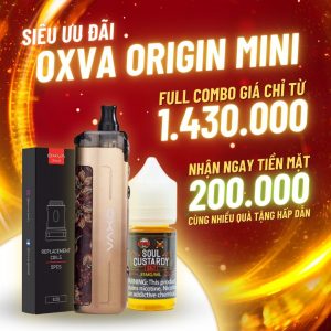 [CB30] | Siêu Ưu Đãi OXVA Origin Mini Pod Mod - Biểu Tượng Cho Sự Linh Hoạt