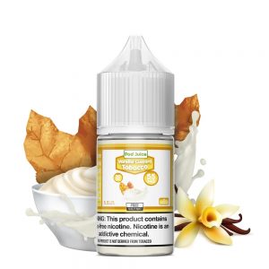 Vanilla Custard Tobacco Salt-Nic - Pod Juice USA