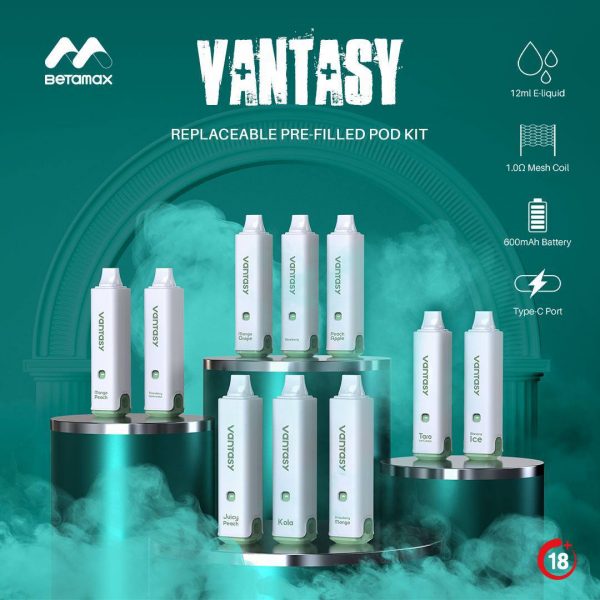 Vantasy Closed Pod Kit by Betamax - Nâng Tầm Trải Nghiệm