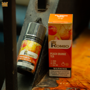 Romio King Peach Orange Tea Salt-Nic